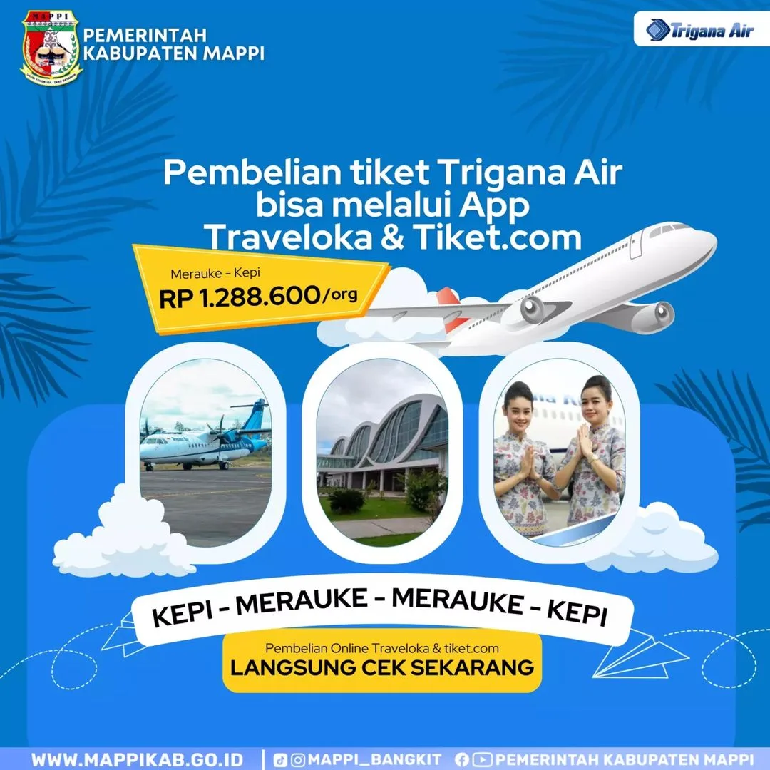 Tiket Online Pesawat Trigana